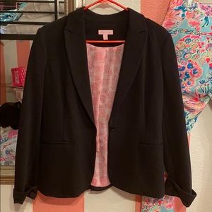 Lilly Pulitzer black blazer